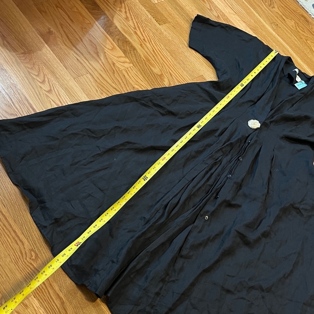 Anthropologie x Exquise Tobie Linen Midi Shirt Dress Size 1X NWT - Picture 11 of 16